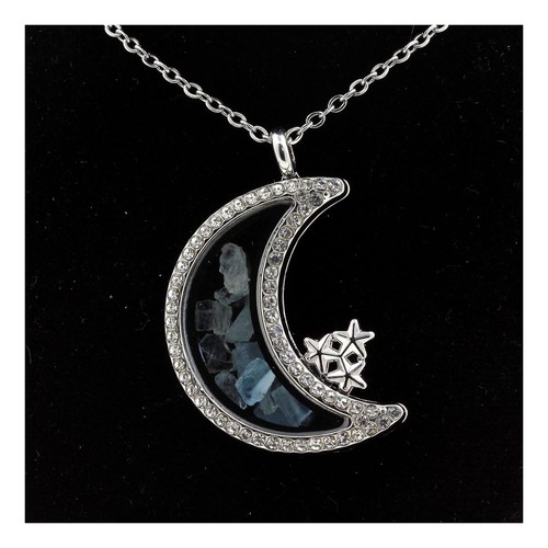 Collier aigue marine brut - collier, aigue-marine