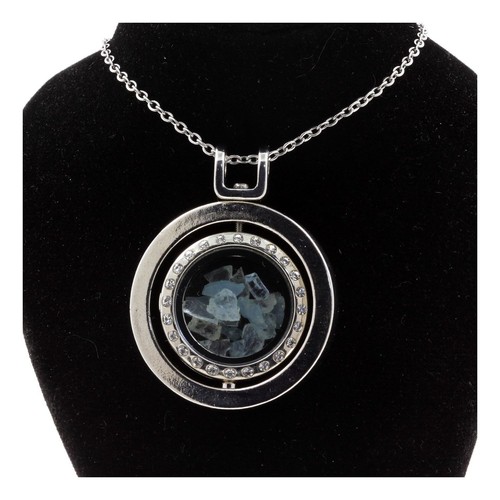 Collier aigue marine brut - collier,