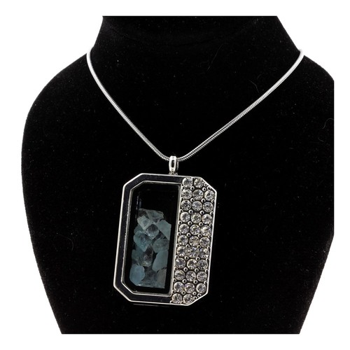 Collier aigue marine - aigue-marine, brut