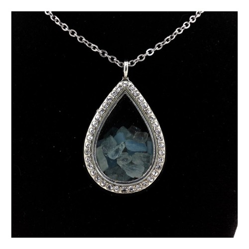 Collier aigue marine - aigue-marine, brut