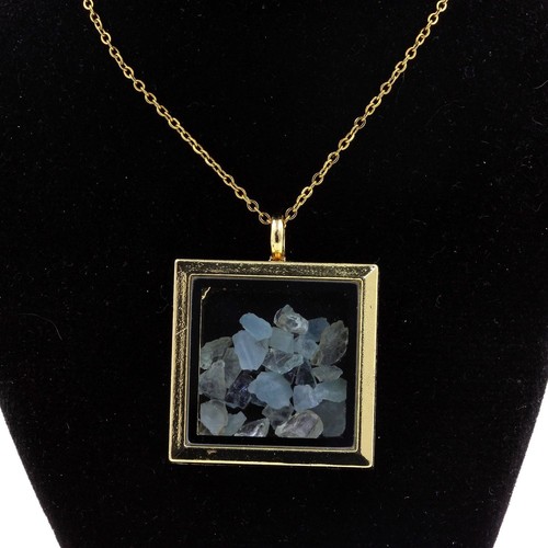 Collier aigue marine - collier, brut