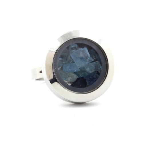 Bague aigue marine - aigue-marine, brut